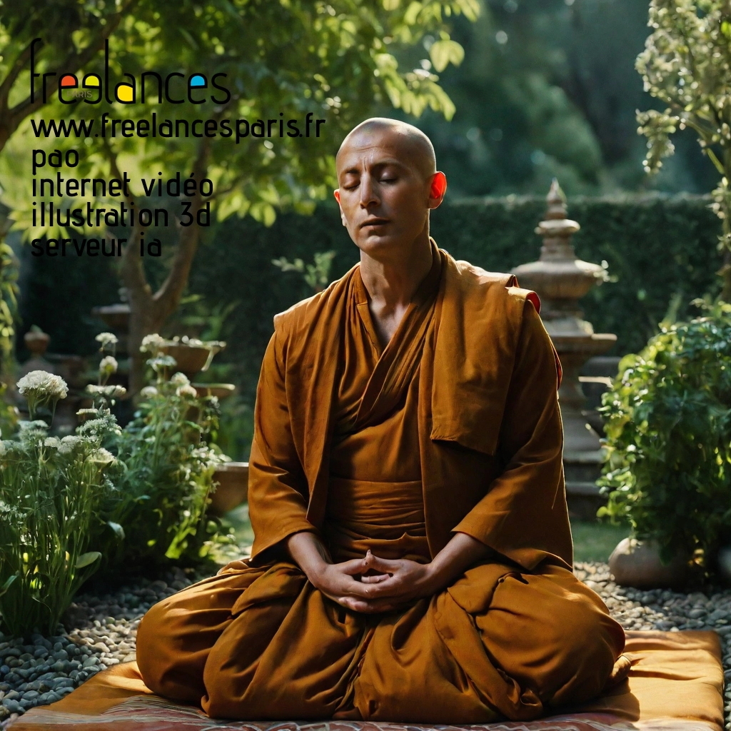 Pao mise en page internet vidéo illustration 3d serveur IA générative AI freelance paris studio de création magazines vqbptdm0